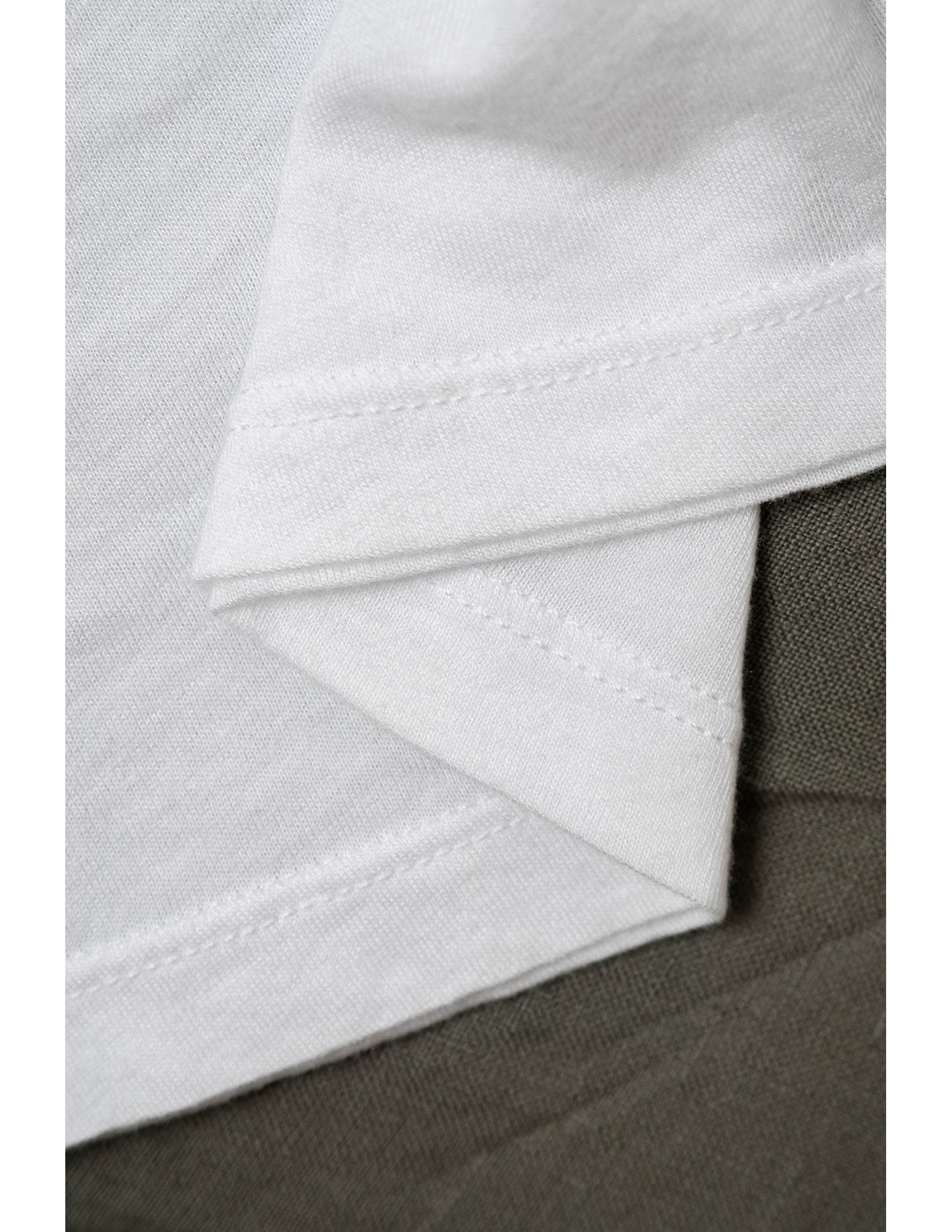 Butter Soft Short Sleeve Crew in White