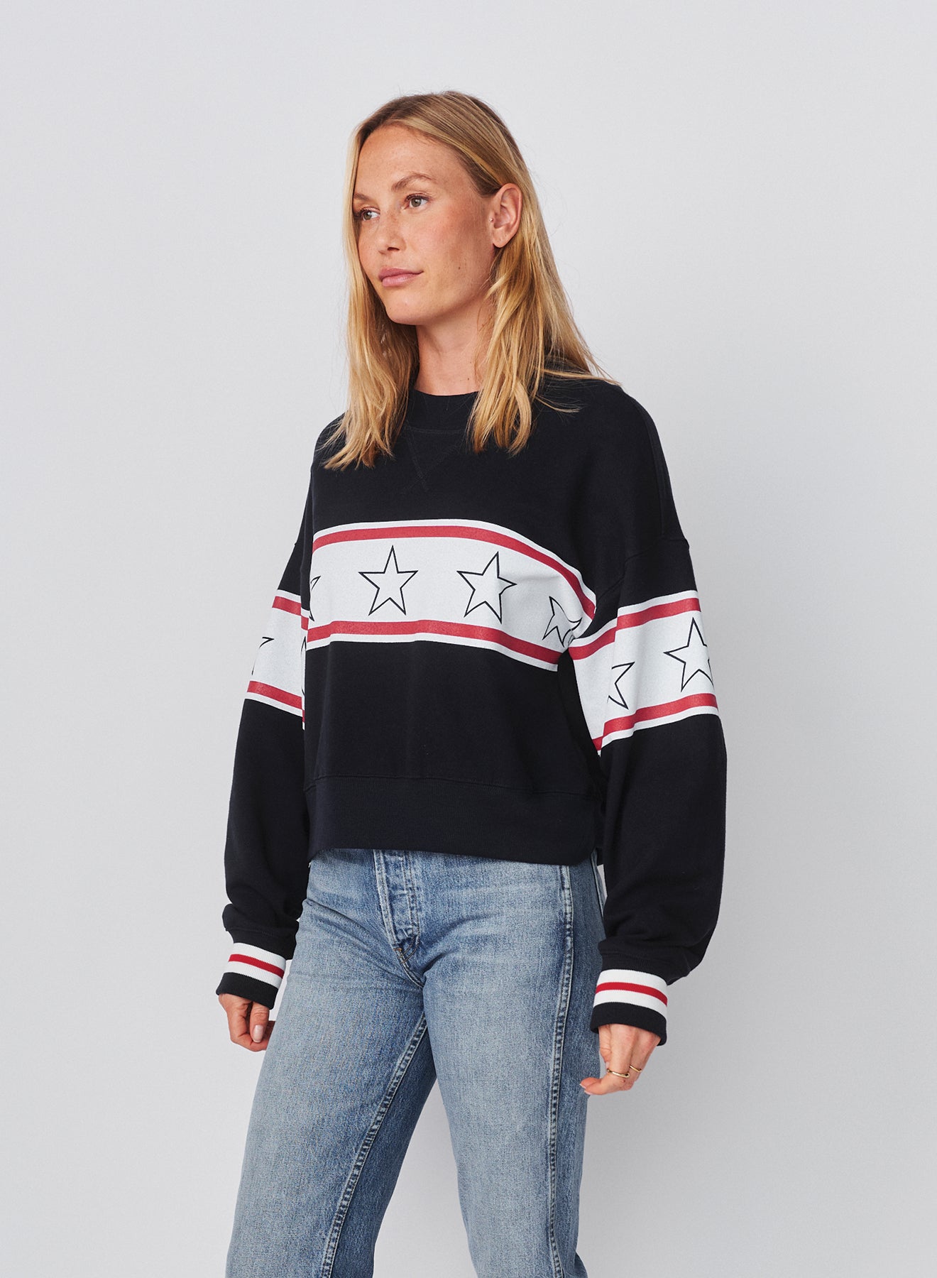 Sundry Stars Oversized Popover in Deep Navy