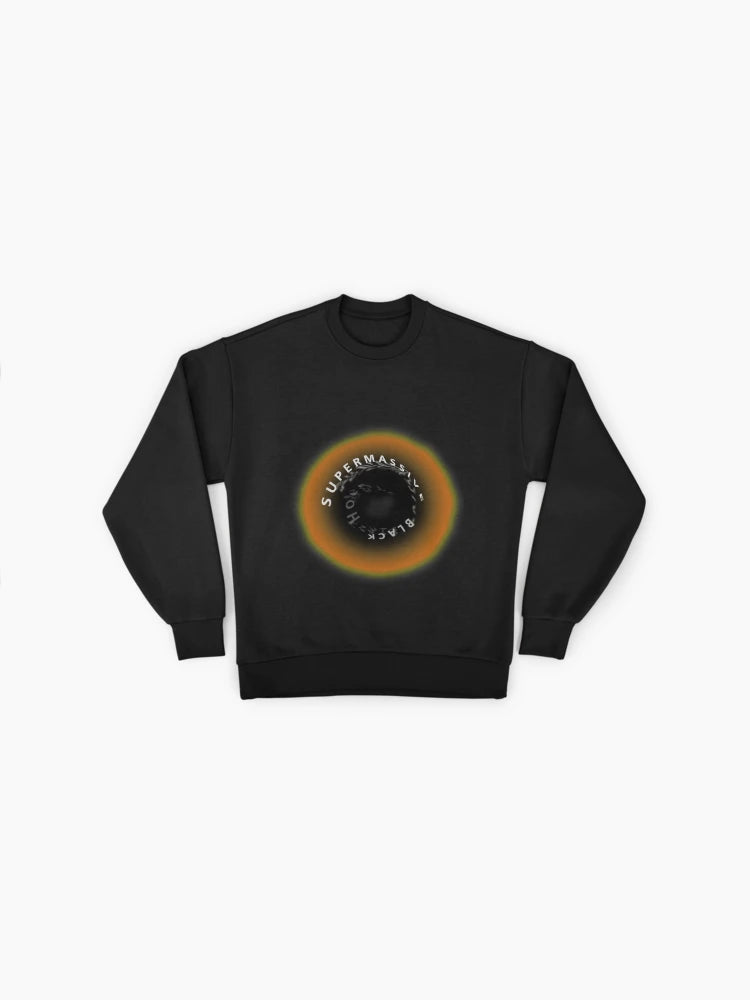 Black Hole Oversized Sweatshirt, Premium Design, Durable