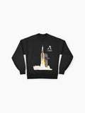 Artemis Program Rocket Official Logo Sweatshirt, Sticker Style Premium Top