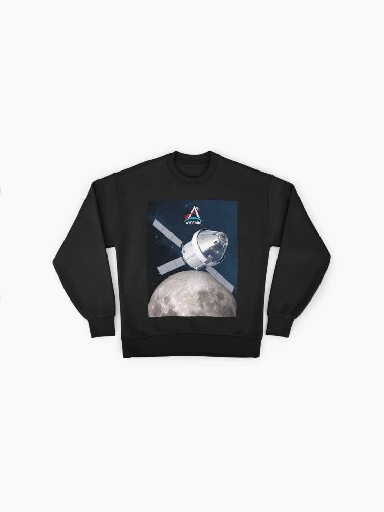 Artemis-1 Orion MPCV Launch Sweatshirt, Oversized NASA Pullover