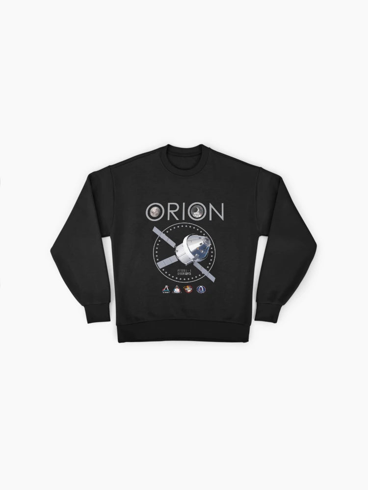 Artemis-1 Orion MPCV Mission Sweatshirt, SLS Gateway, Oversized