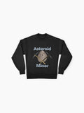 Asteroid Mining for Asteroid Day Premium Oversized Sweatshirt: Cosmic Event