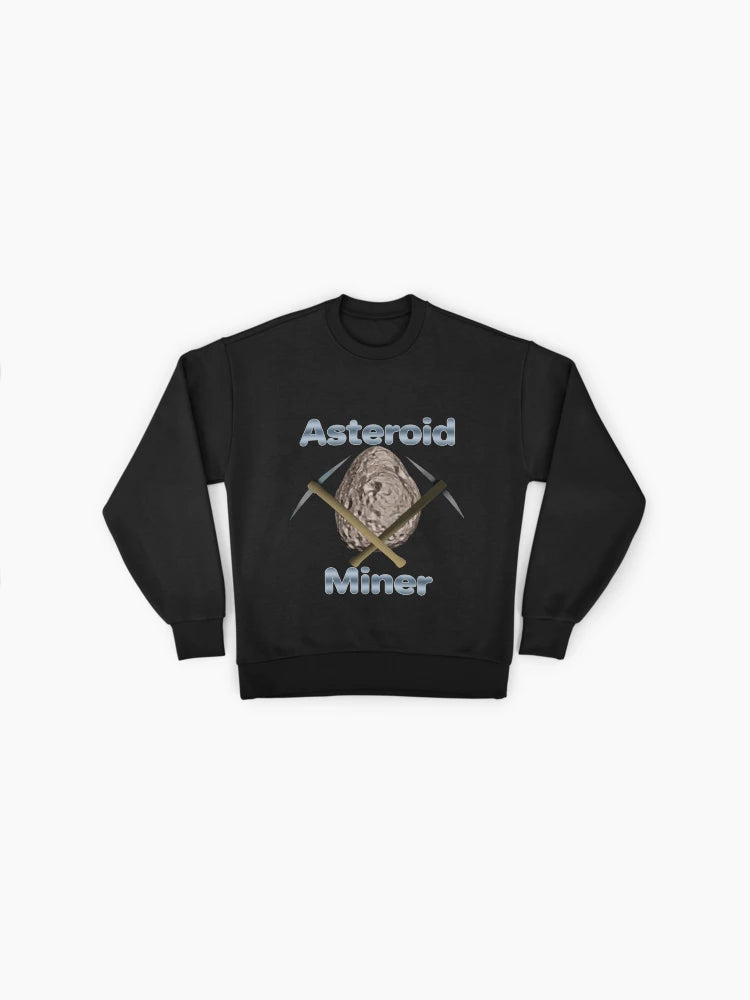 Asteroid Mining for Asteroid Day Premium Oversized Sweatshirt: Cosmic Event