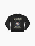Asteroid Mining Premium Oversized Sweatshirt: Space Resource Exploration Gear