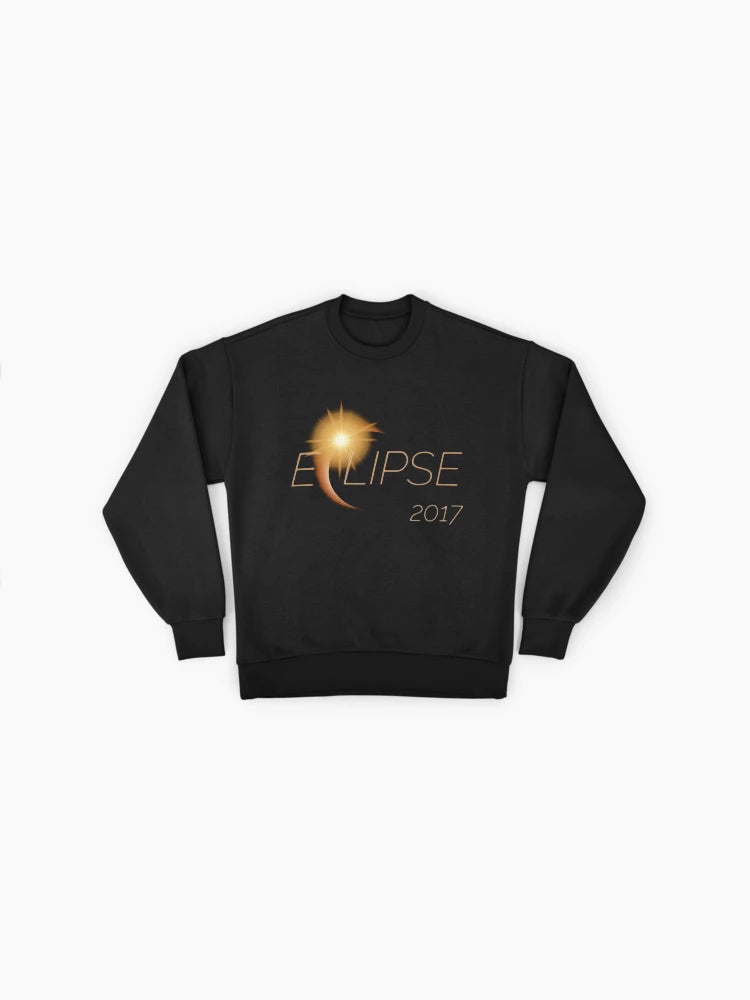Beautiful Solar Eclipse 2017 Graphic T-Shirt Premium Oversized Sweatshirt