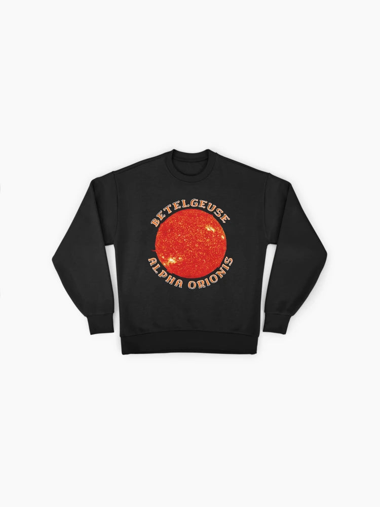 Betelgeuse Alpha Orionis Star Sweatshirt, Premium Oversized Space Top