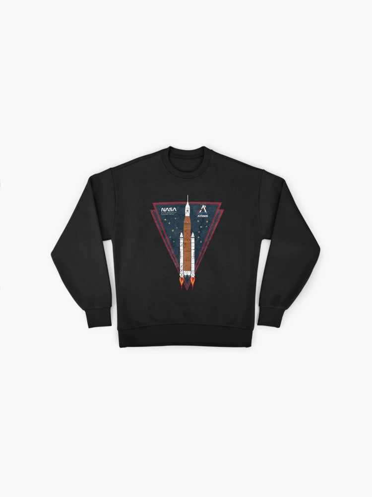 Artemis Program Vintage Emblem Sweatshirt, V03 Premium Collector's Top