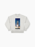 Apollo 11 Rocket Launch Sweatshirt, Premium Oversized Historic